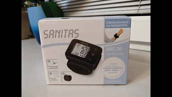 Digital Wrist Blood Pressure SANITAS SBC 30 / Ciśnieniomierz na nadgarstek /Вимірювачкров'яноготиску