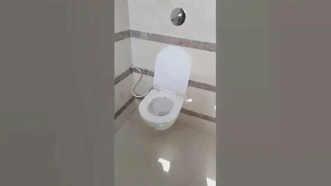 wall hanging toilet 🚽 with venti washbasin complete fittings