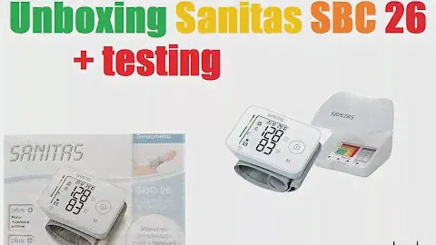 Unboxing Sanitas SBC 26 & Test