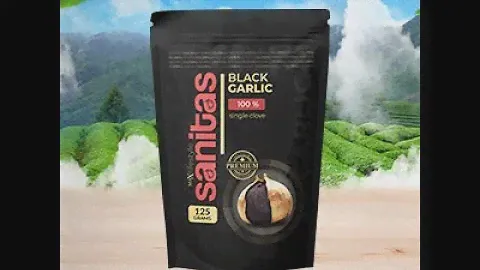 SANITAS: Single clove black garlic by Maximus GIobal Incorporated